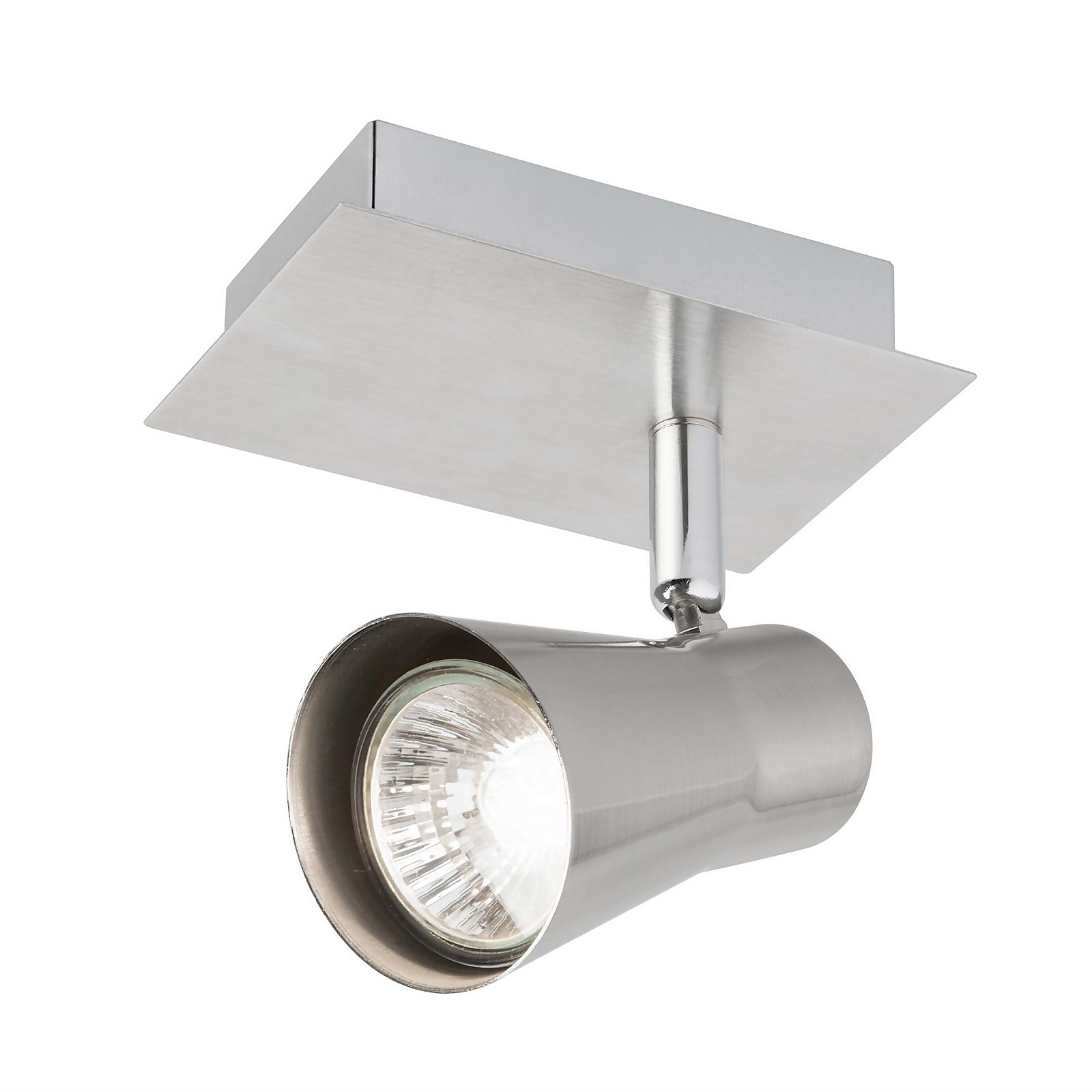 Verve Design Brushed Stainless Steel Swansea 1 x 35W Spotlight