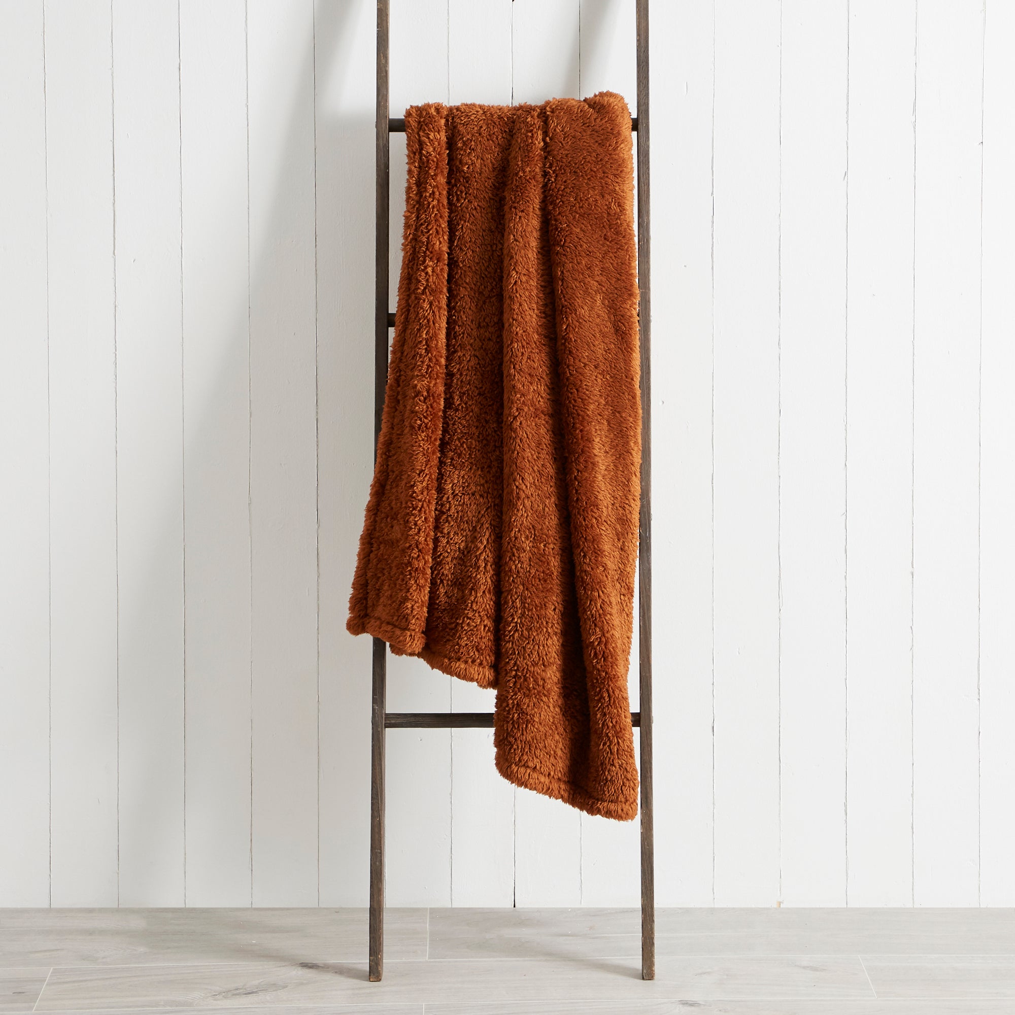 Teddy Bear Throw Orange