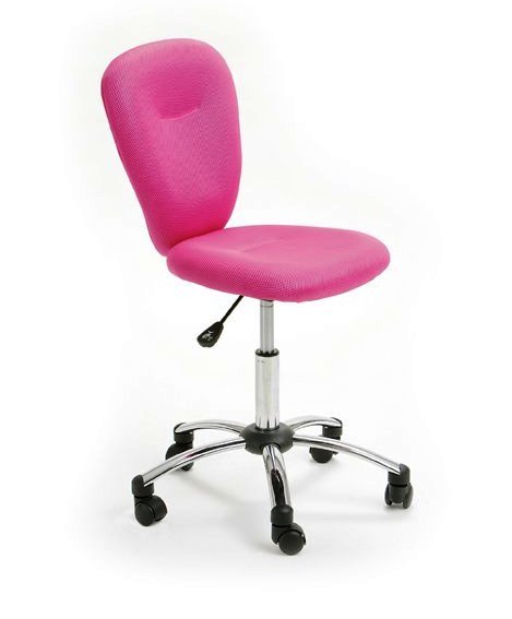 Pezzi Children's Office Swivel Chair in Pink