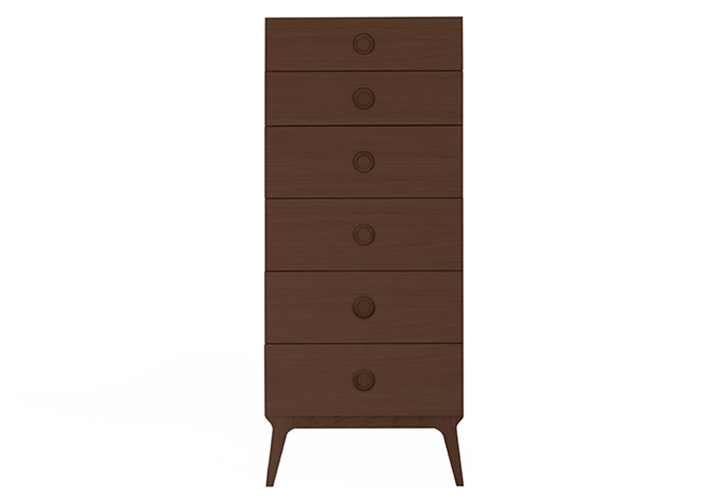 Case Valentine Tallboy Stained Walnut