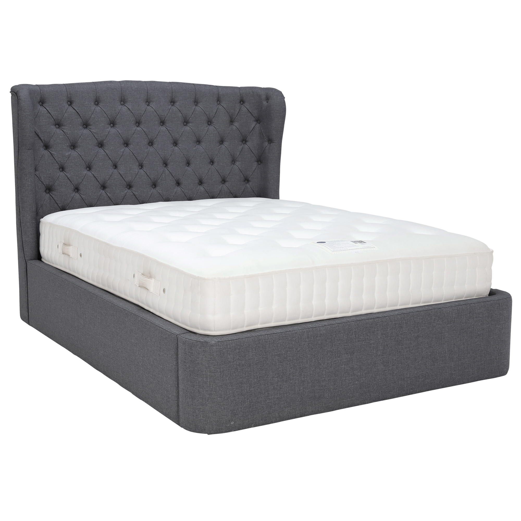 Tempur Holcot Ottoman Bed Ash