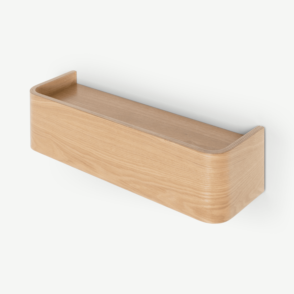 Esme Floating Compact Shelf, Ash