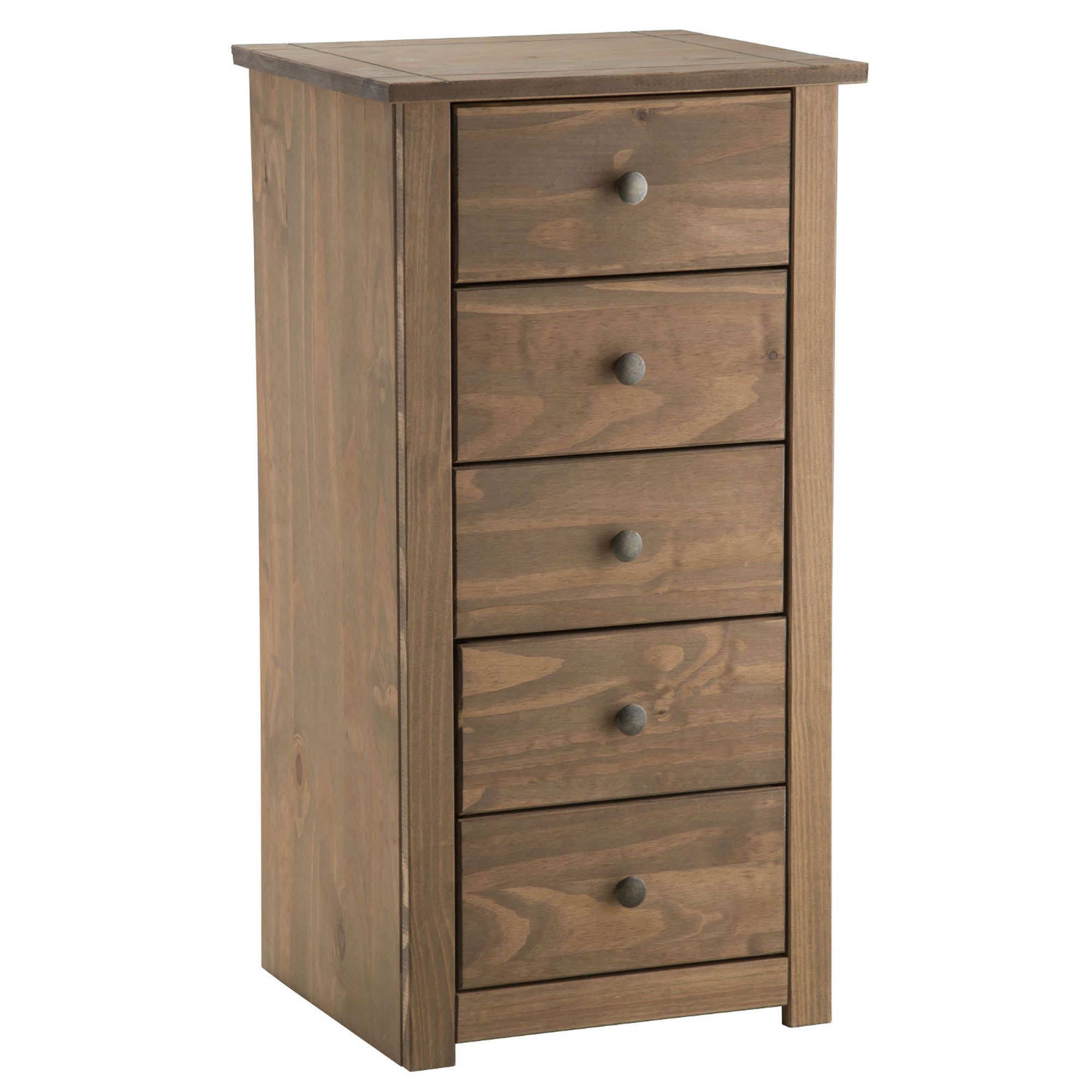 Santiago 5 Drawer Tallboy Natural