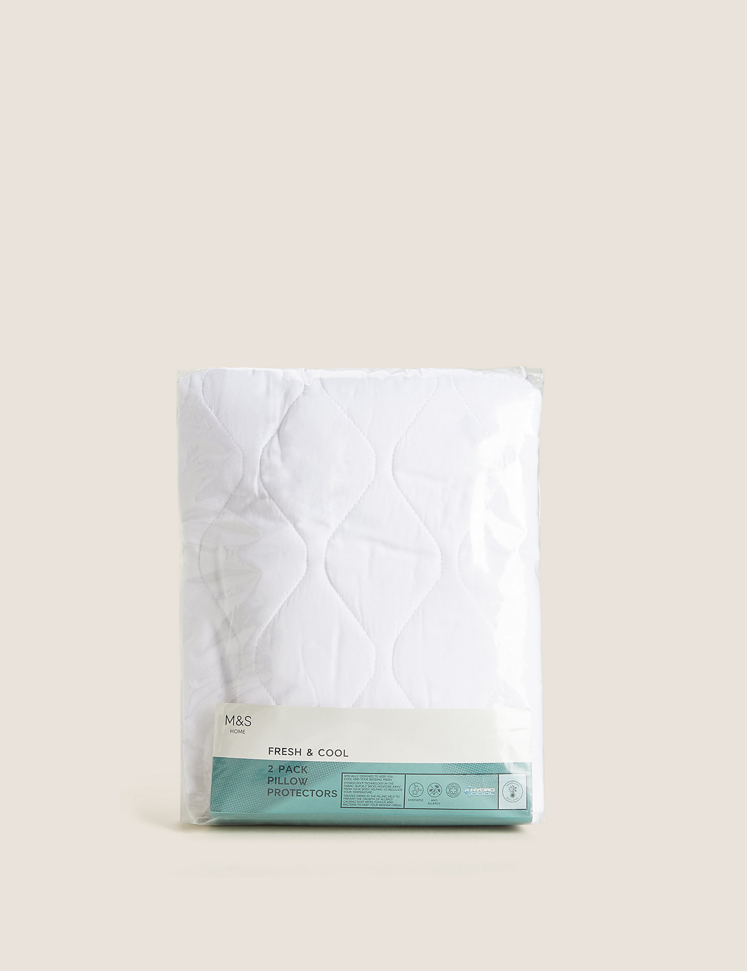 M&S 2 Pack Fresh & Cool Pillow Protectors