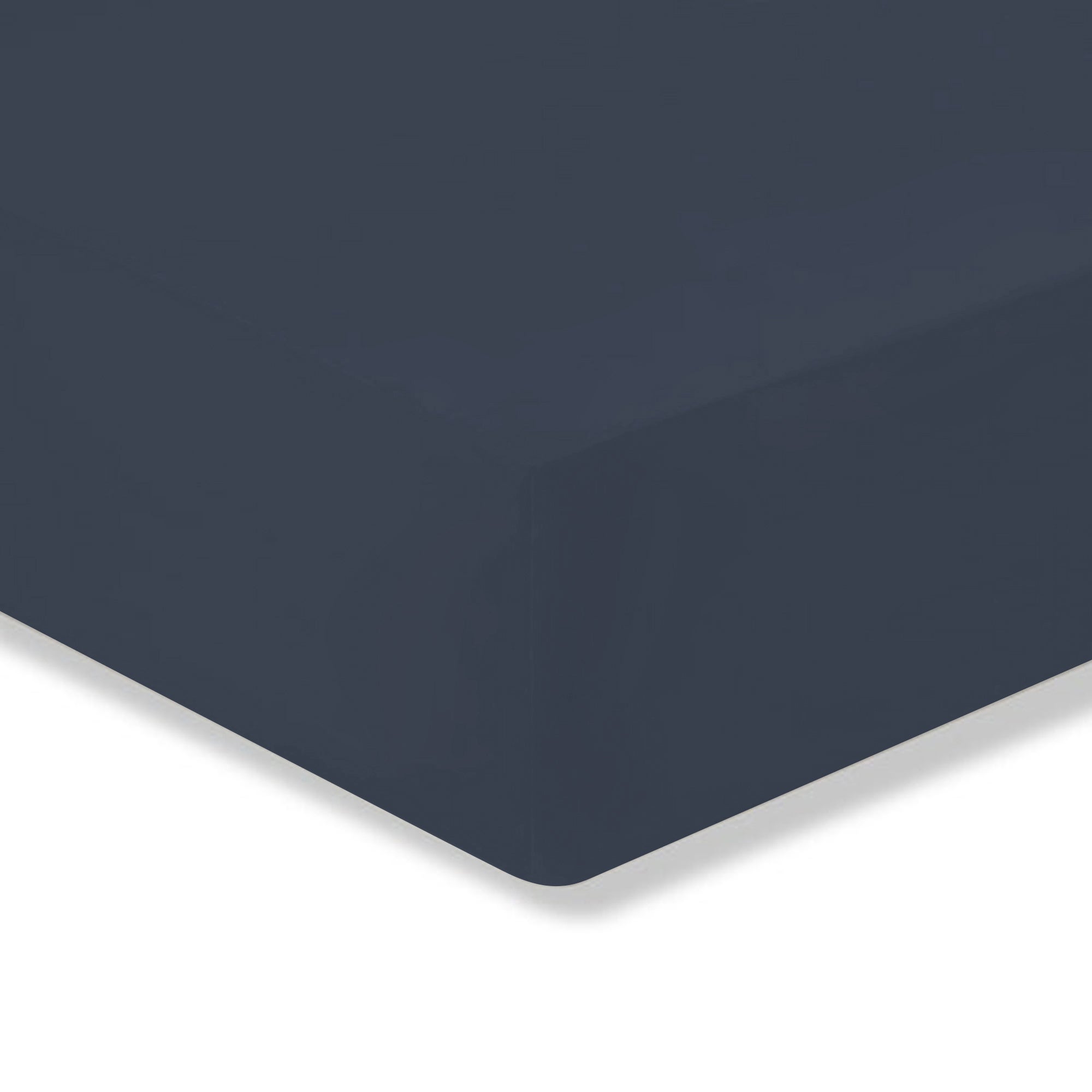 Super Soft 28cm Fitted Sheet Navy