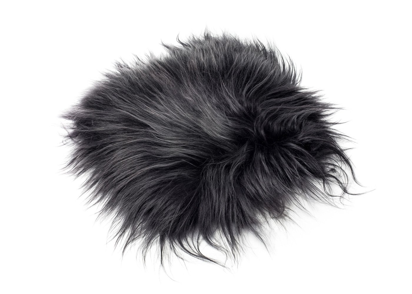 The Organic Sheep Icelandic Sheepskin Chair Pad Graphite