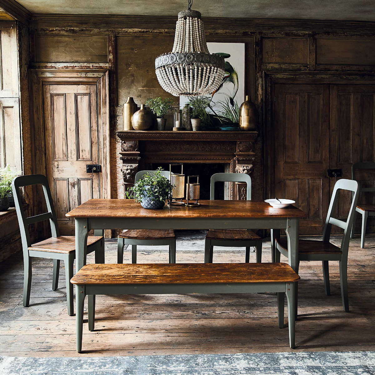 Small Antique Bronze Hurricane