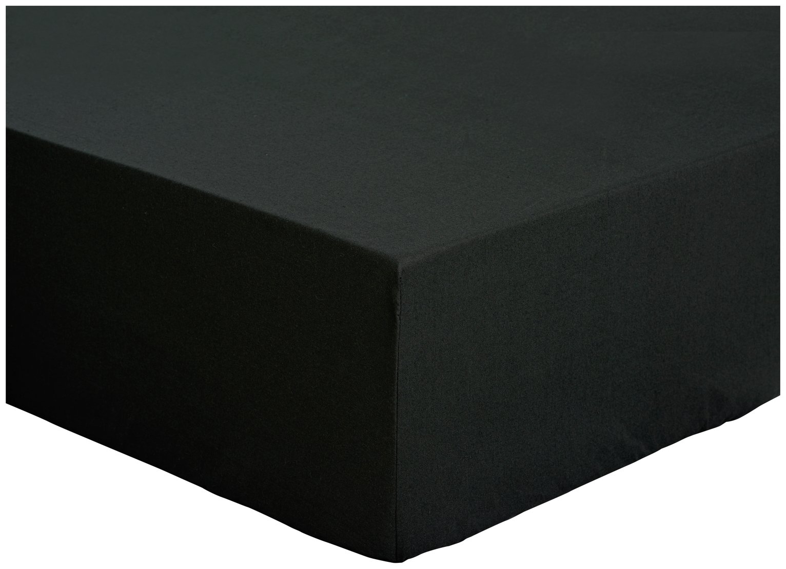 Habitat Easycare Polycotton 28cm Fitted Sheet - Single