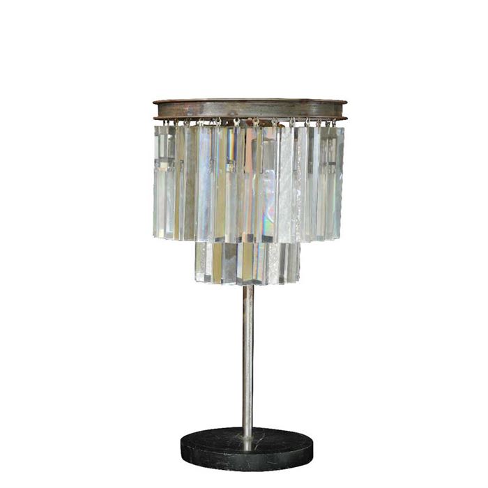 Timothy Oulton Odeon Table Lamp, Natural