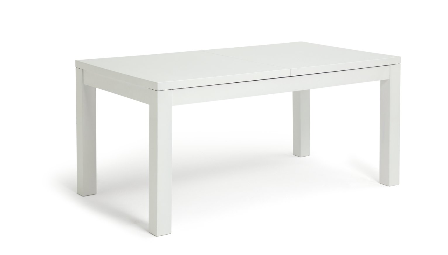 Habitat Lyssa Extending 6-8 Seater Dining Table - White