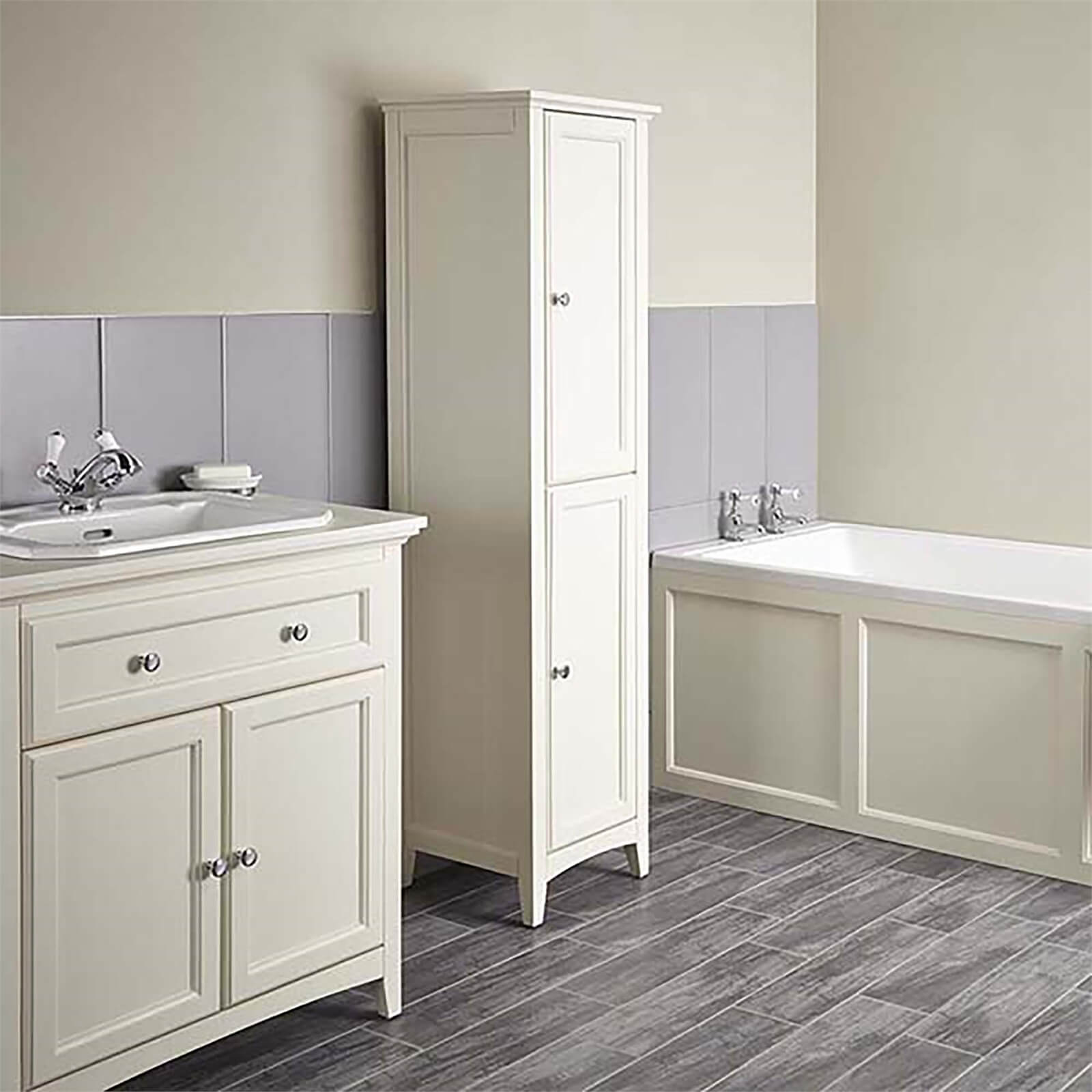 Bathstore Savoy Old English 400mm Tall Floorstanding Cabinet