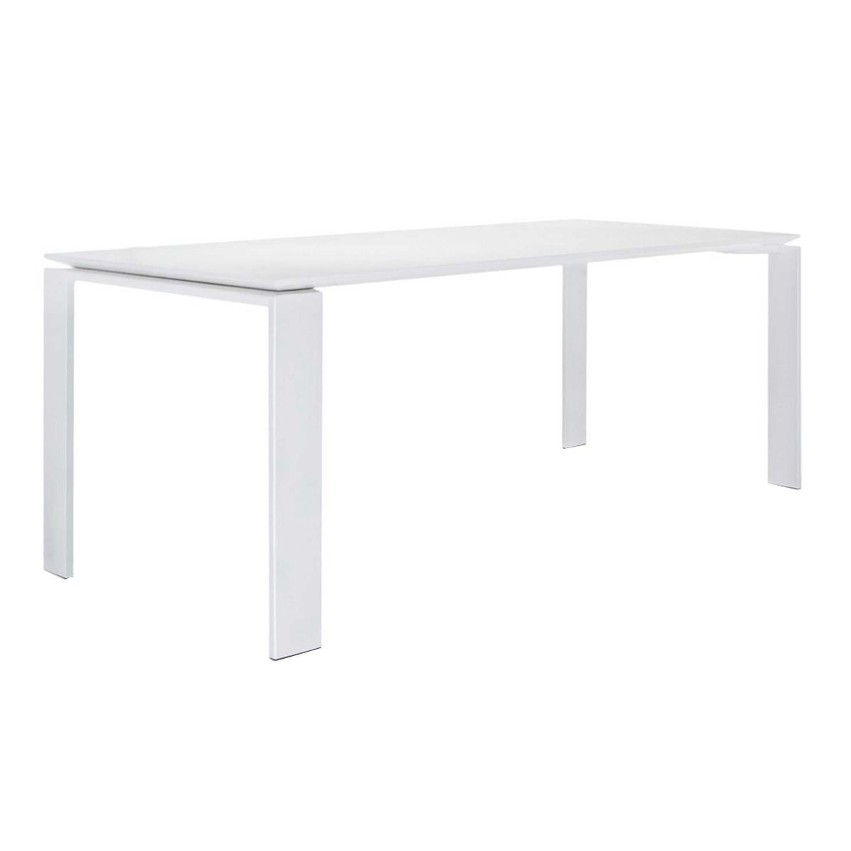 Kartell Four Dining Table, White on White