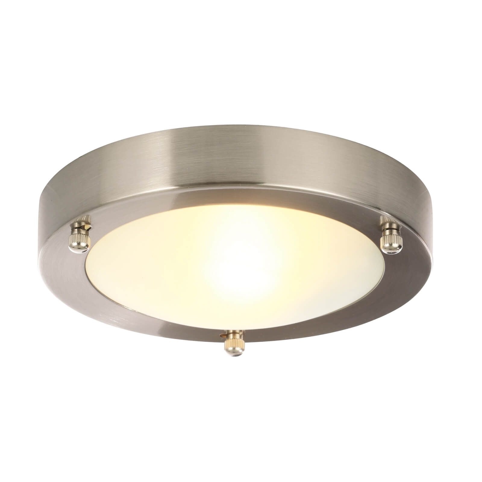 Canis Round Flush Small Bathroom Light