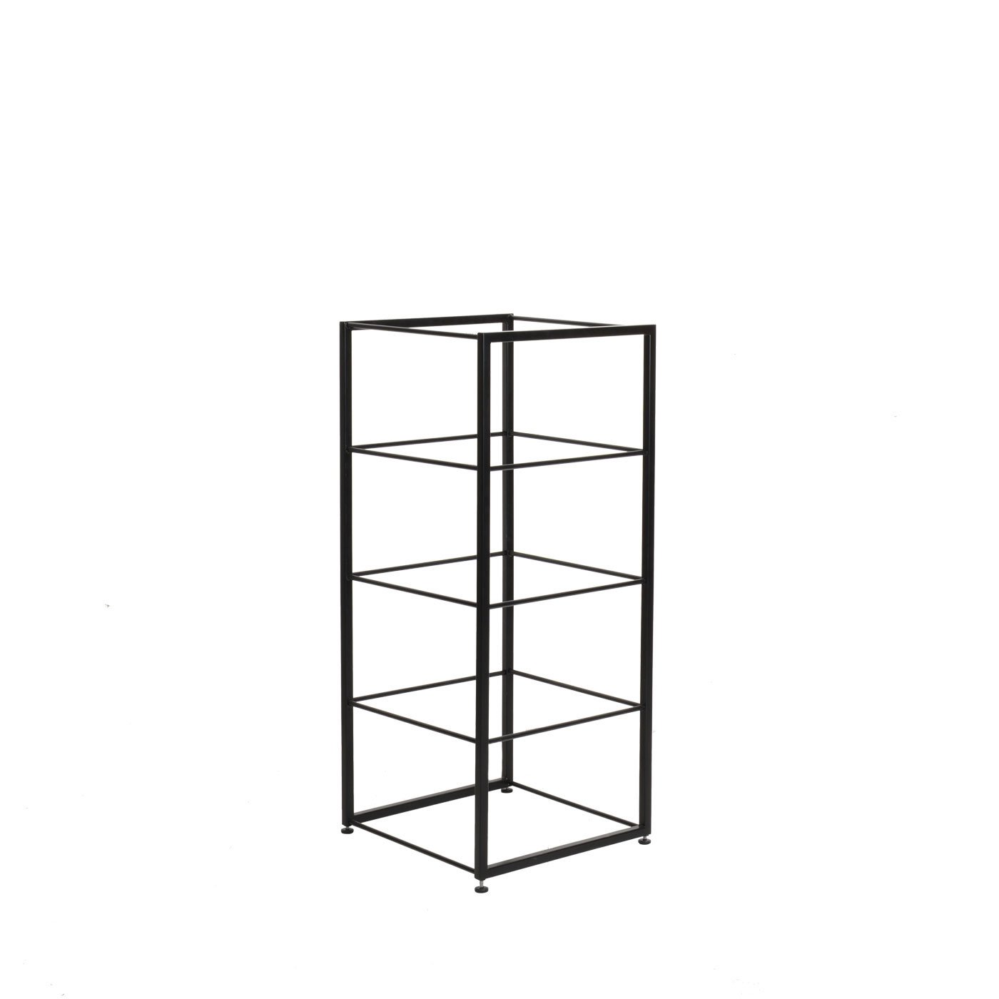 Heal's Tower Shelving Short Module Black