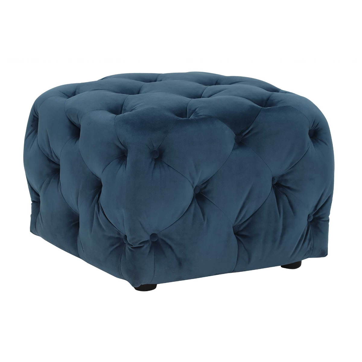 Ellonby Velvet Small Button Stool