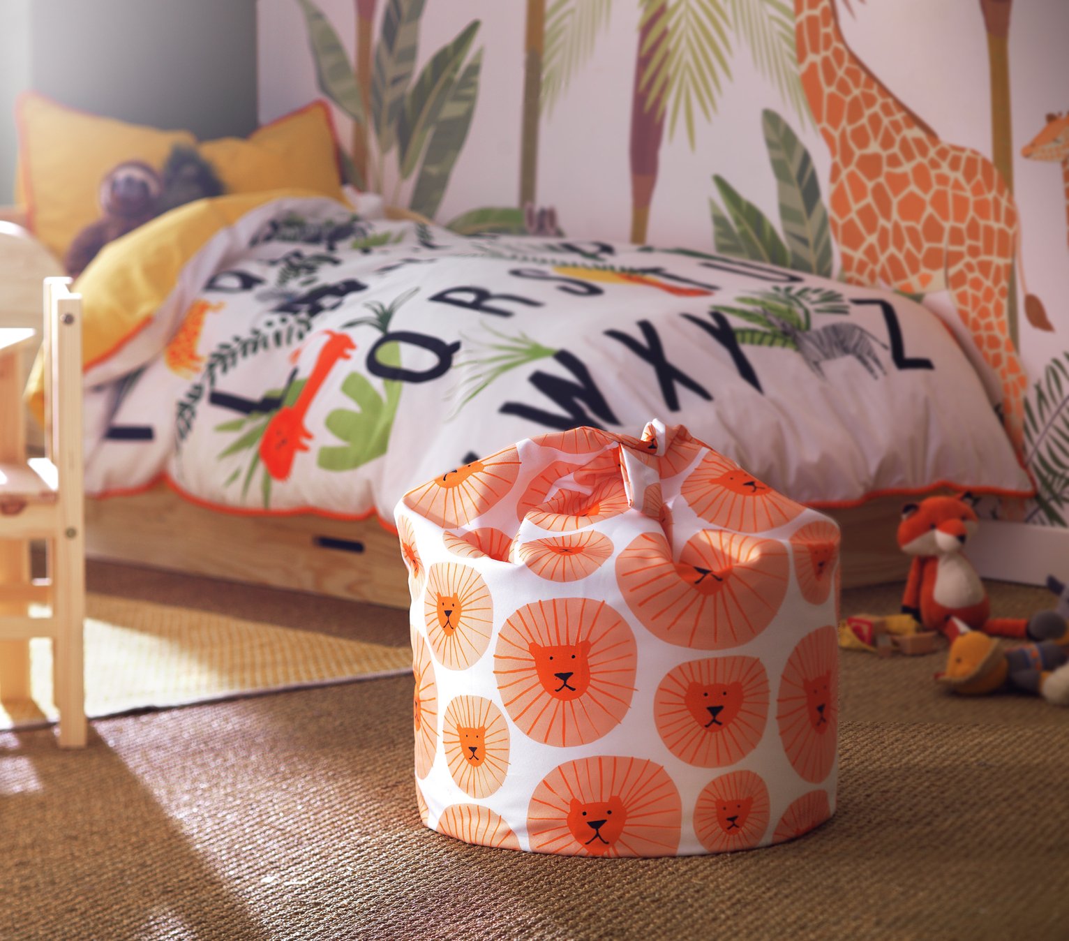 Habitat Sienna Lion Face Bean Bag