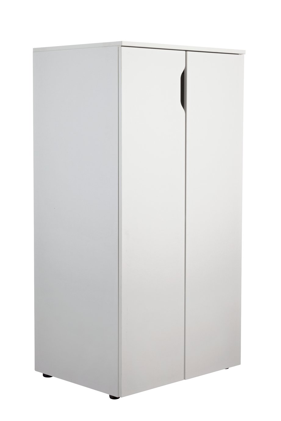 Argos Home Pod 2 Door Short Wardrobe - White