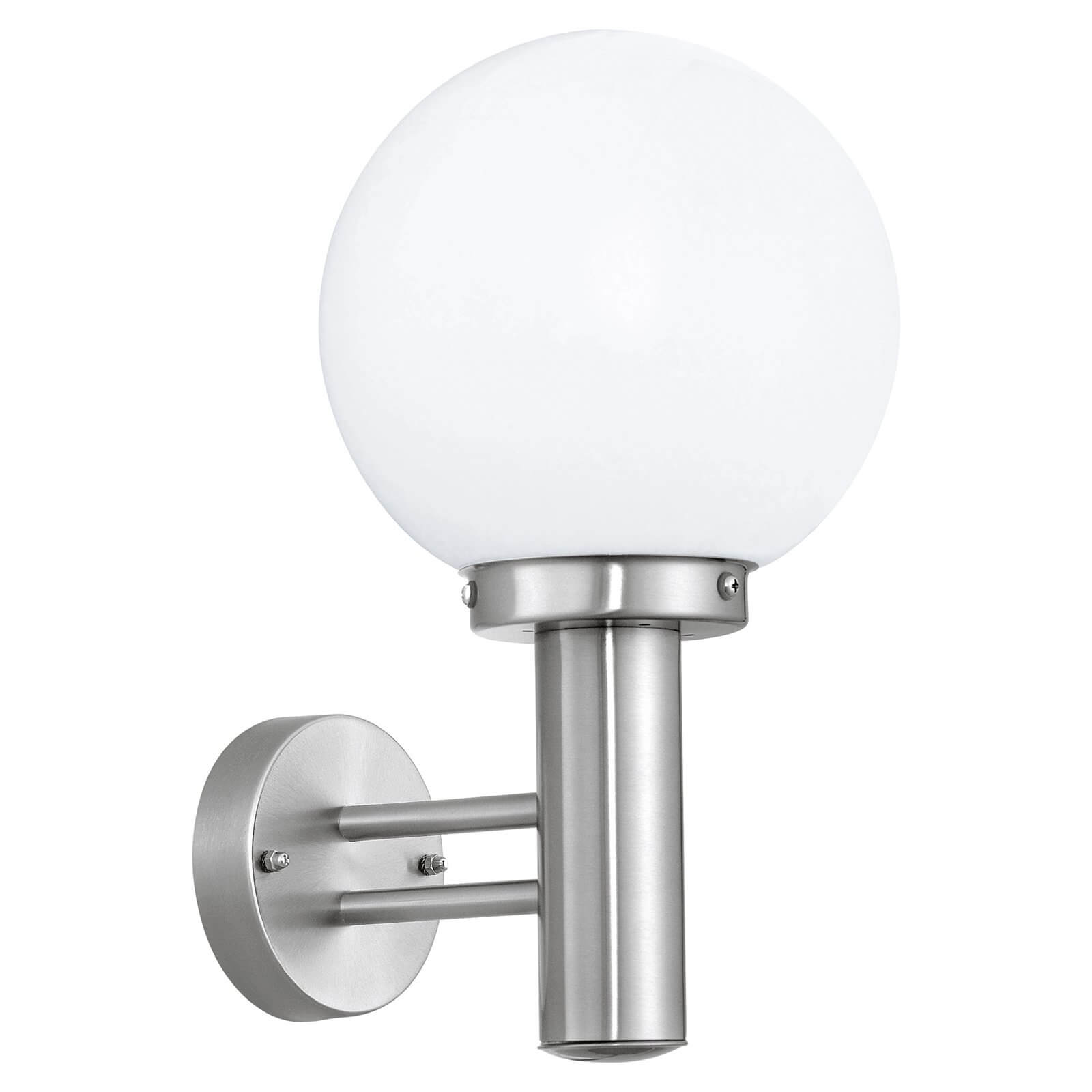 Eglo Nisia Outdoor Wall Light - Stainless Steel
