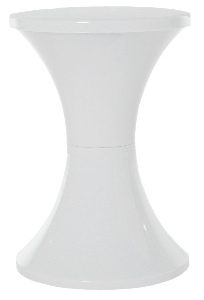 Tam Tam Plastic Stool - White