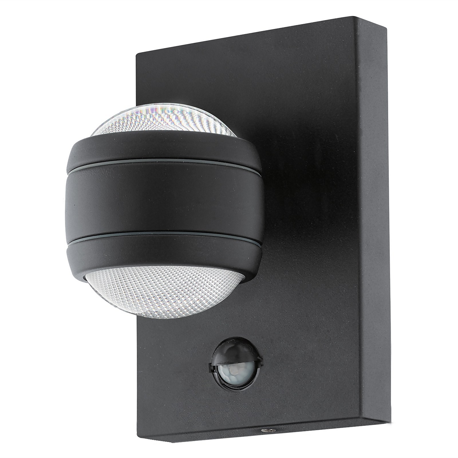 EGLO Sesimba 1 LED Sensor Wall Light Black