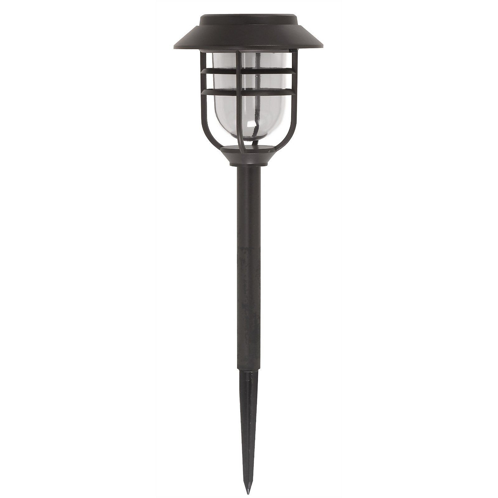 Solar Company Caged Stake Lantern