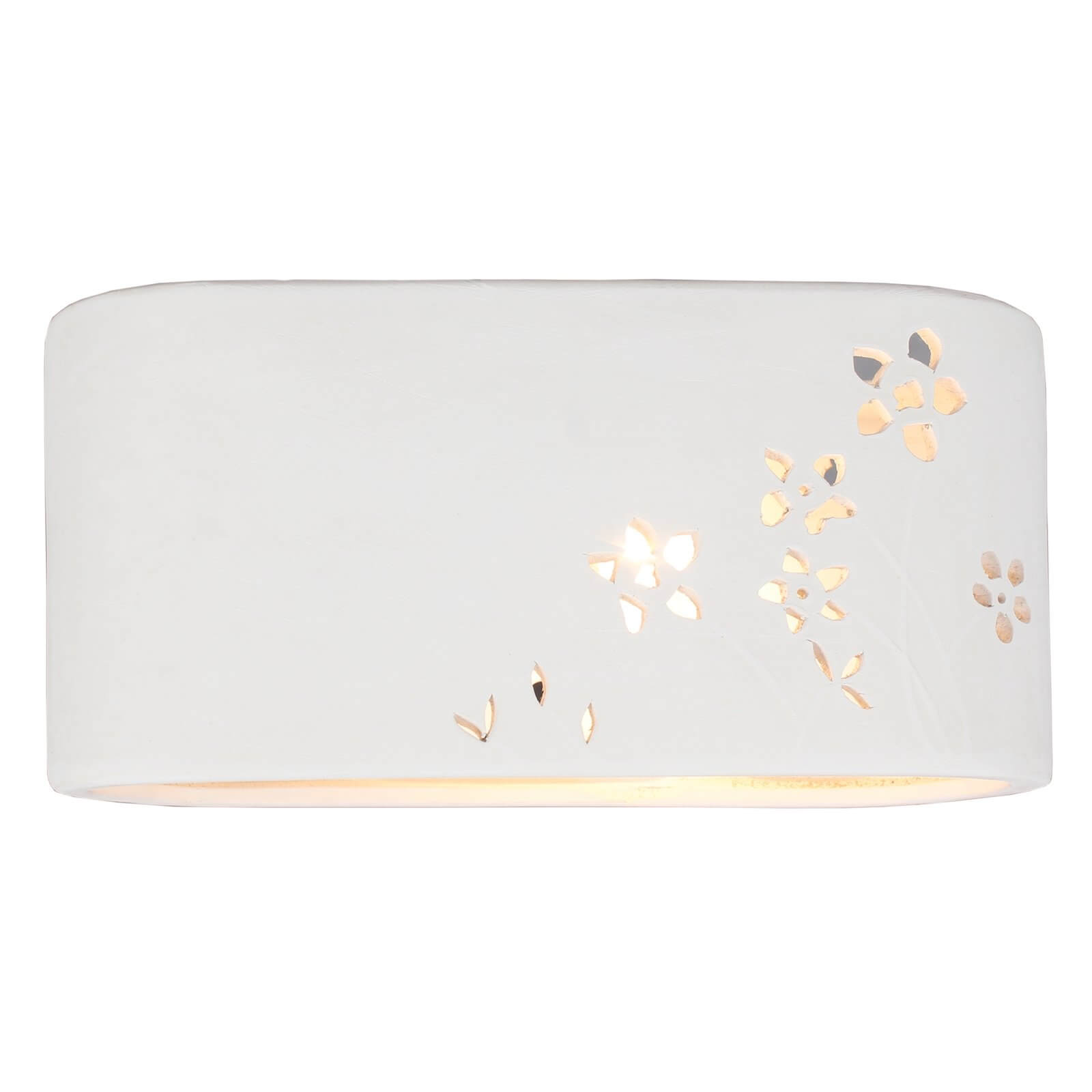 Marguerite Ceramic Flower Wall Light