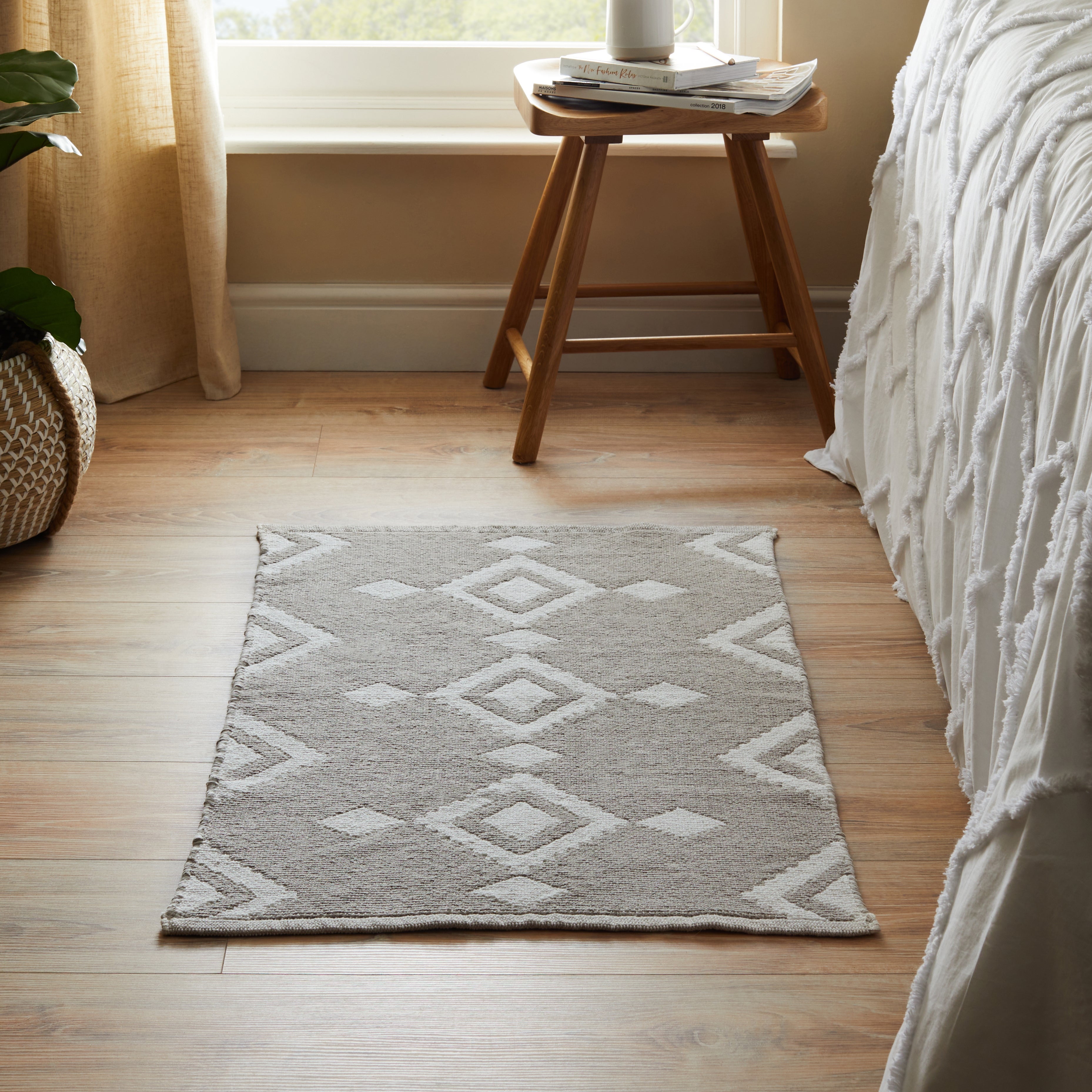 Jacquard Rug 60 x 90cm Jacquard Mushrrom