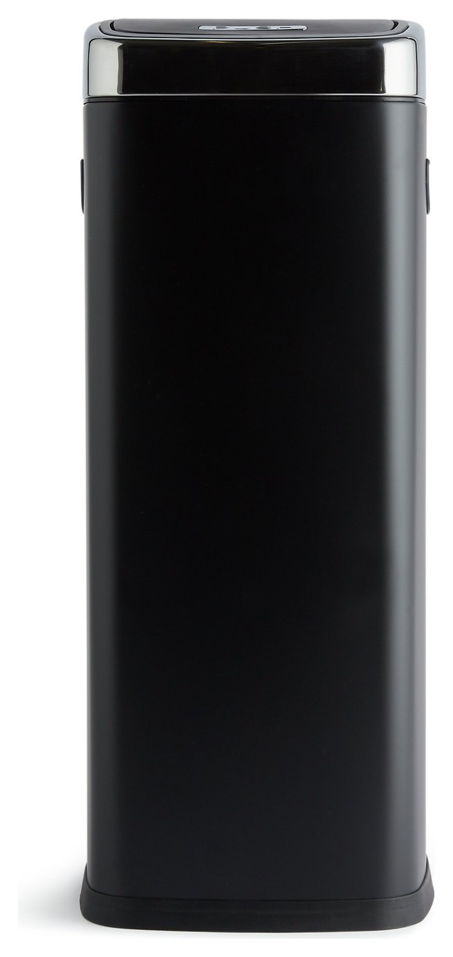 Habitat 30 liter Square Touch Top - Black