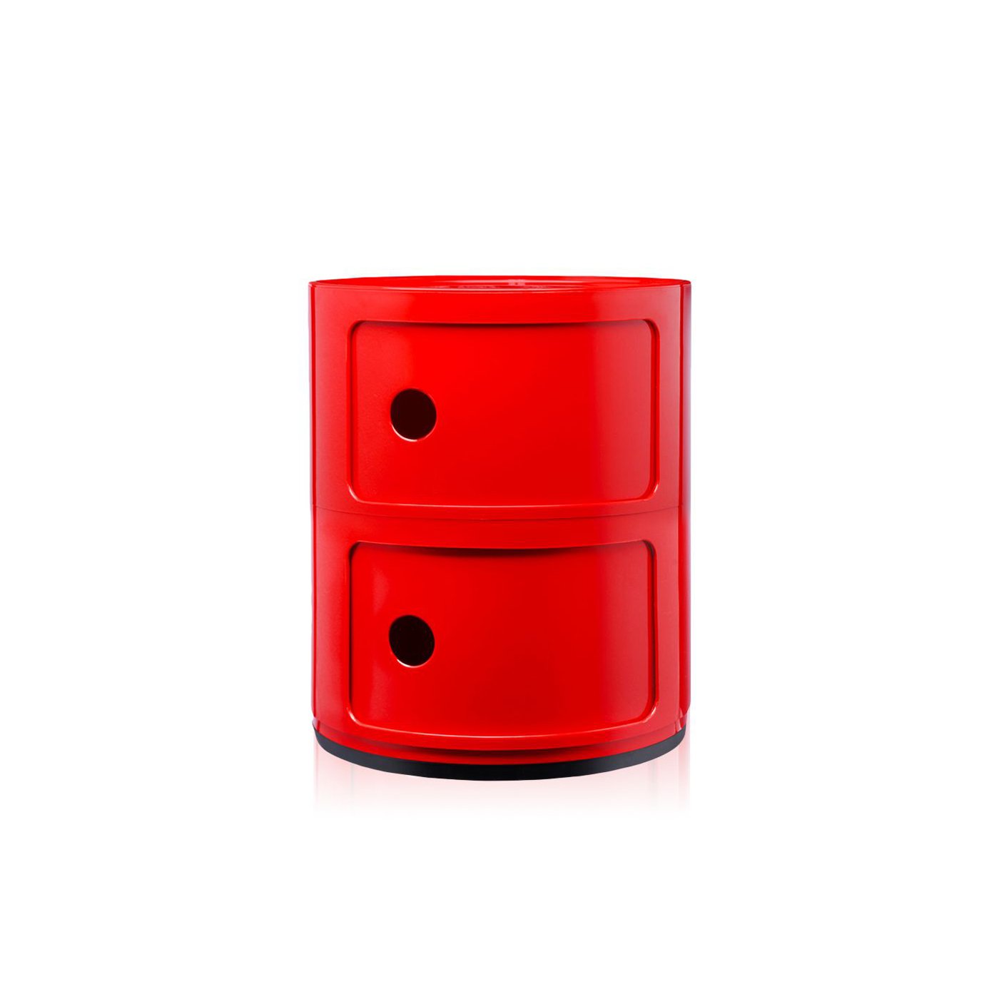 Kartell Componibili Cabinet 2 Element Red