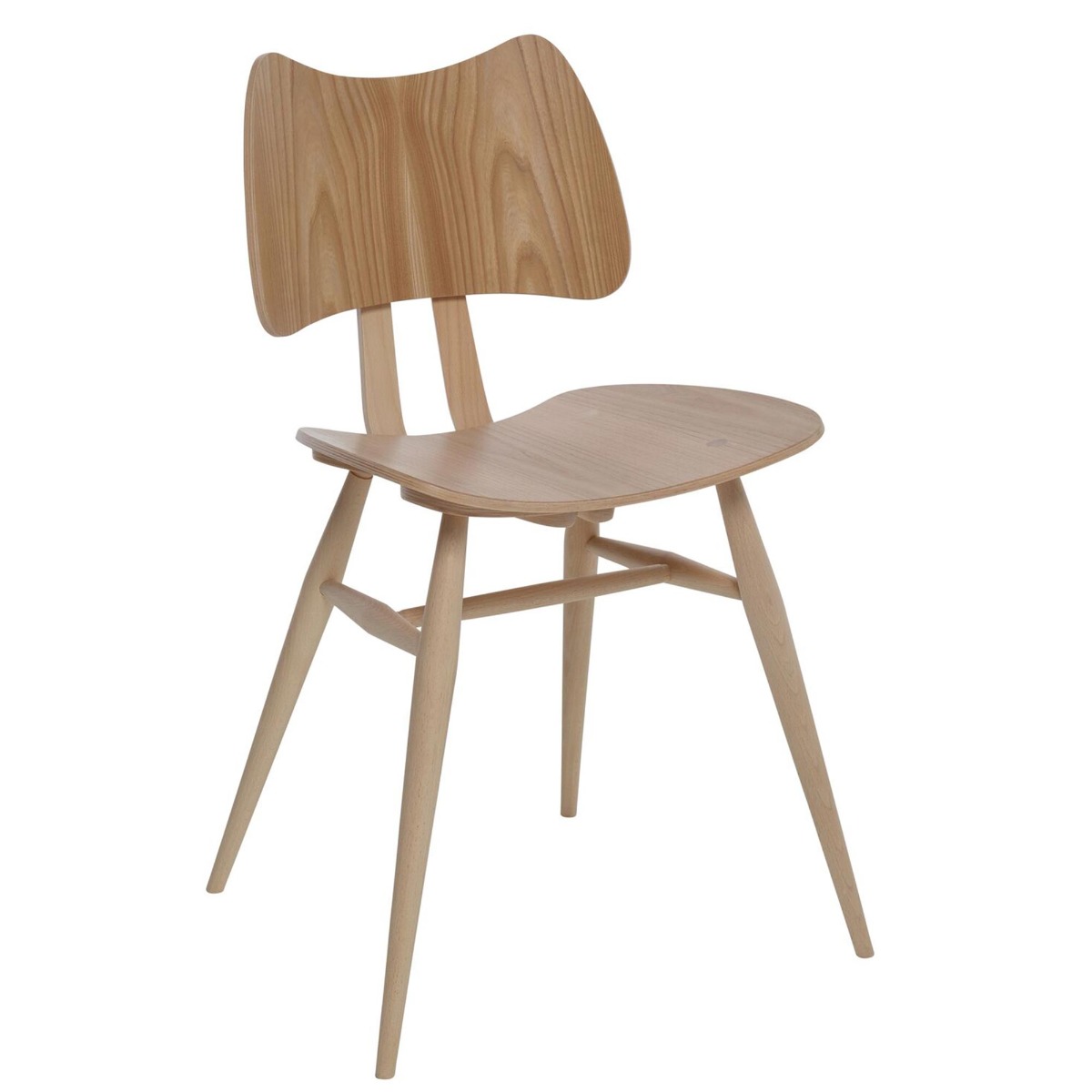 Ercol Originals Butterfly Dining Chair - Brown - Ash Wood -  - Barker & Stonehouse