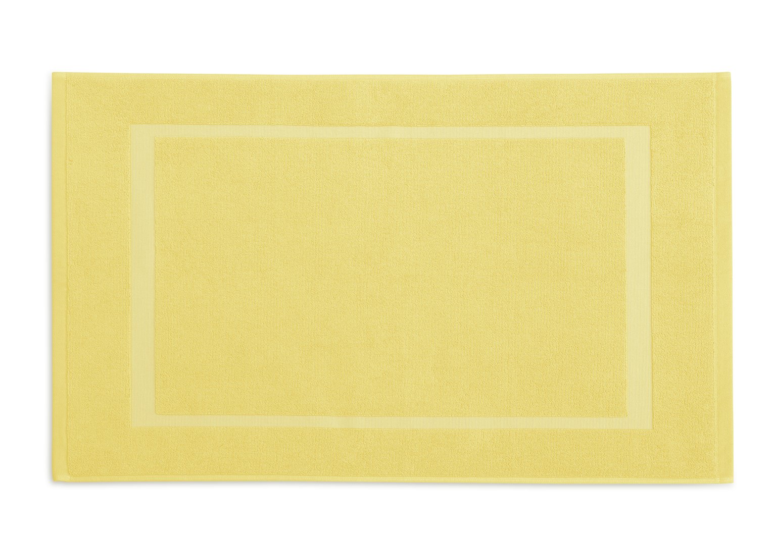 Habitat Hotel Style Cotton Bath Mat - Lemonade