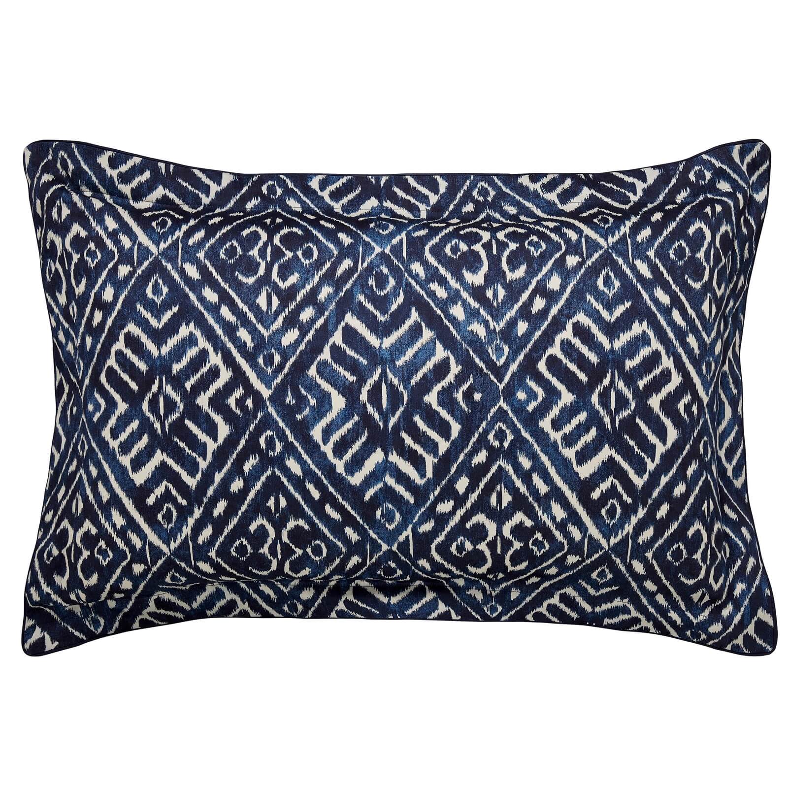 Cadenza Pillow Case Oxford - Indigo