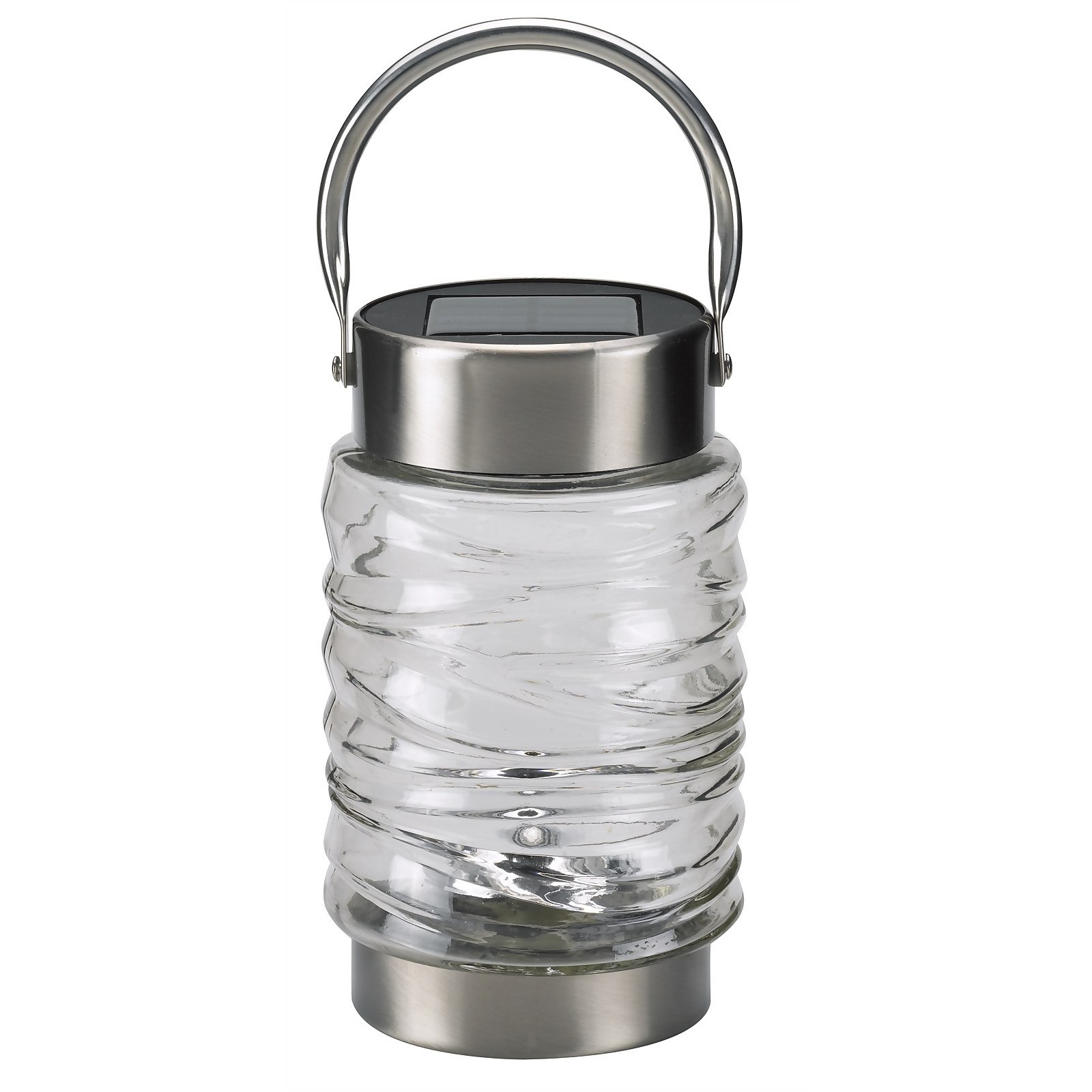 Solar Company Wave Glass Lantern