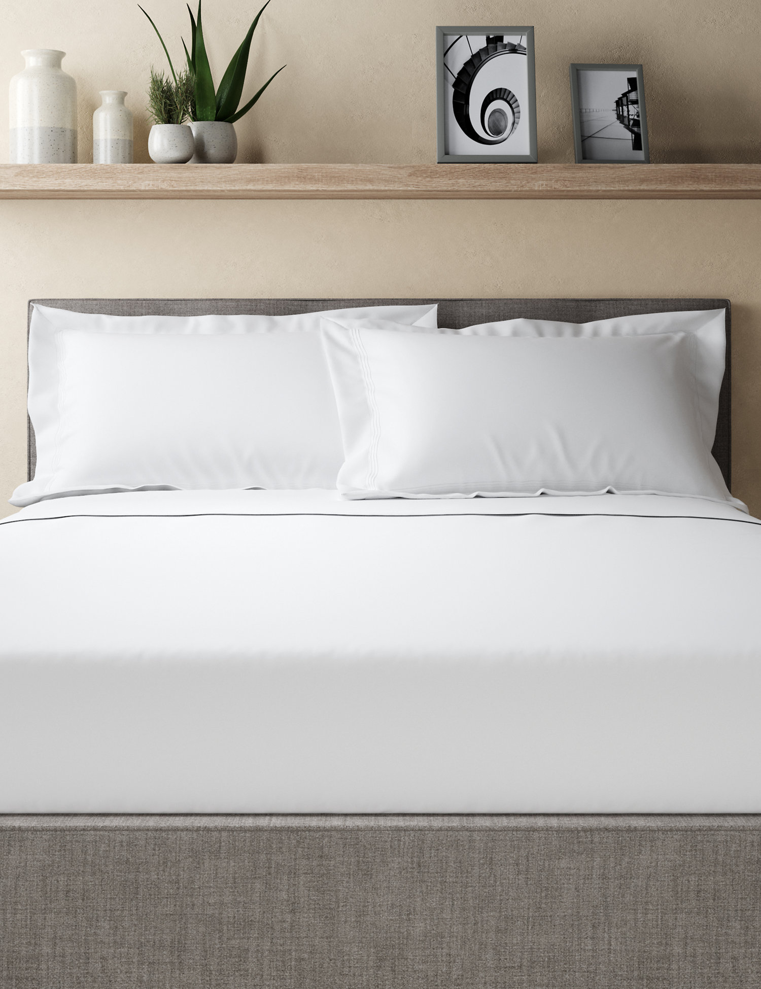 M&S Autograph Supima® Cotton 750 Thread Count King Size Pillowcase