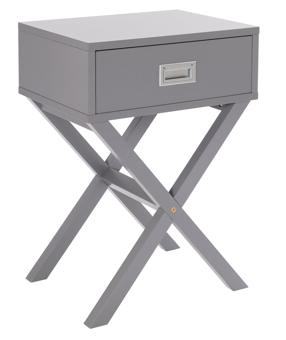 Habitat X Frame Bedside Table - Grey