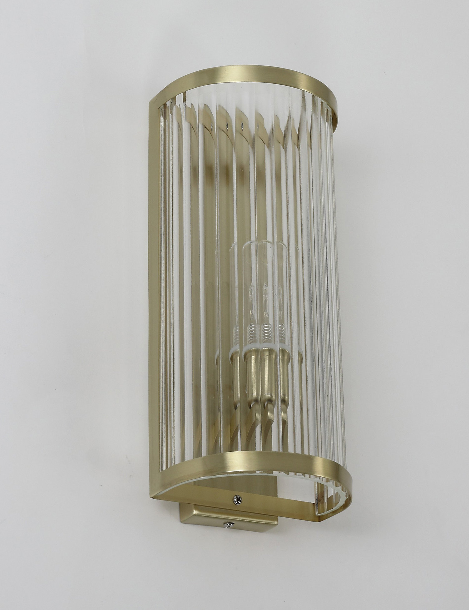 M&S Monroe Glass Flush Wall Light