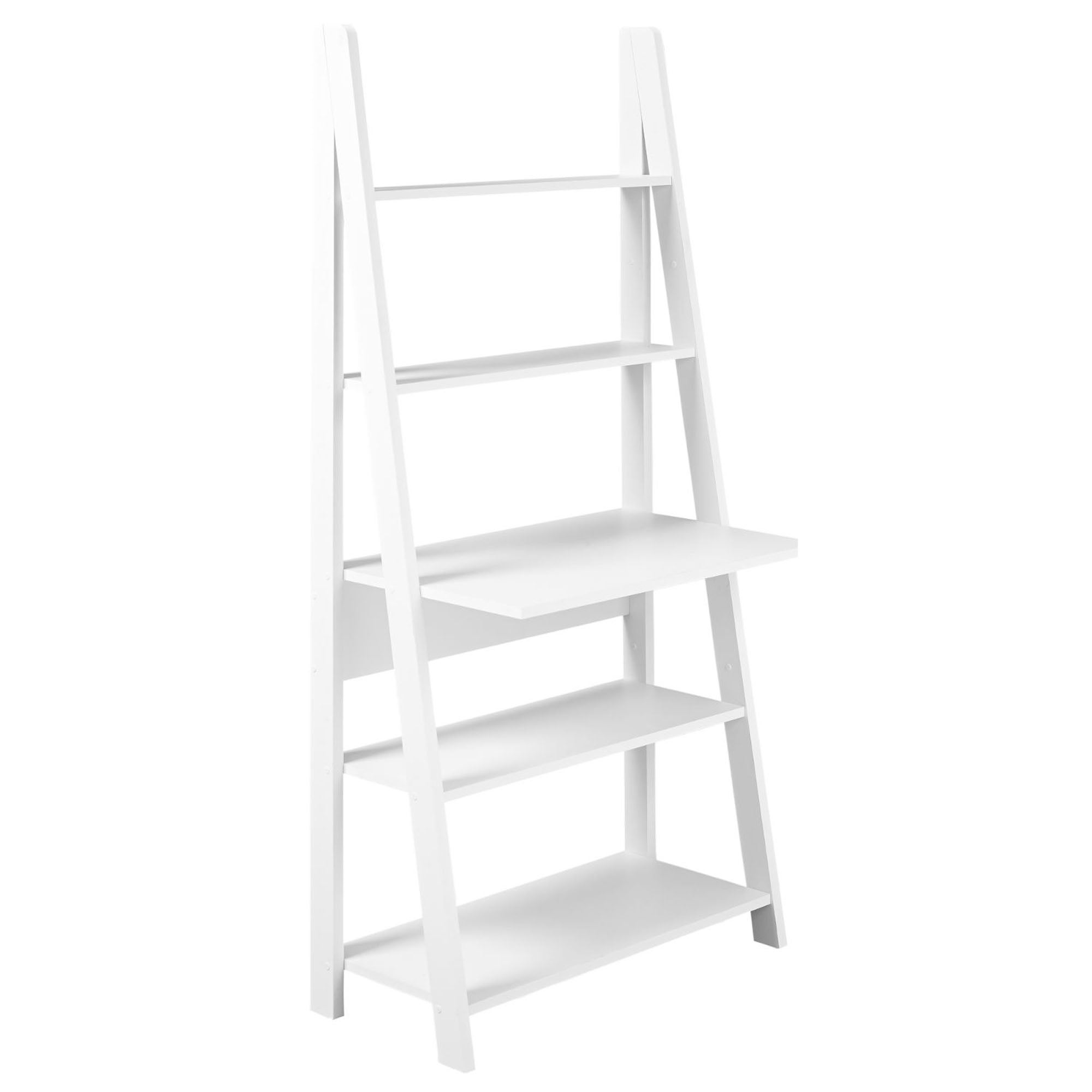 Tiva White Ladder Desk White