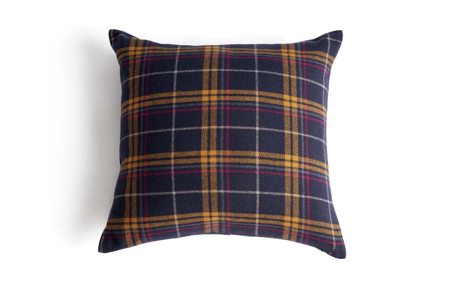 Habitat Manor House Check Wool Cushion - Multi - 50x50cm
