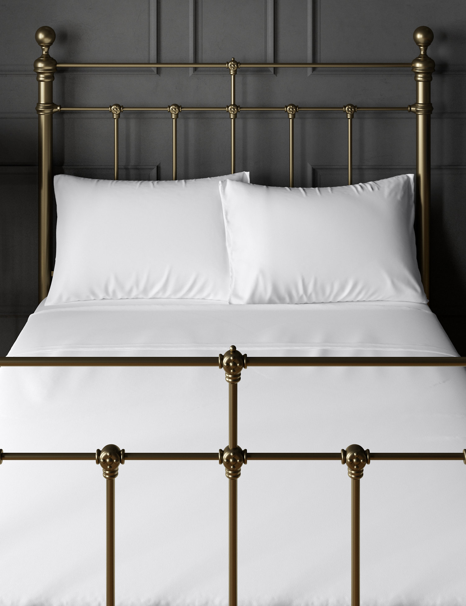 M&S 2 Pack Easy Care Pillowcases