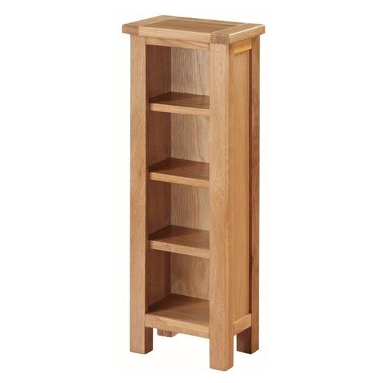Hartford Wooden DVD Storage Stand In Oak